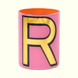 Alphabet Brush Pot - R