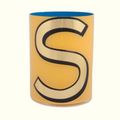 Alphabet Brush Pot - S