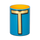 Alphabet Brush Pot - T